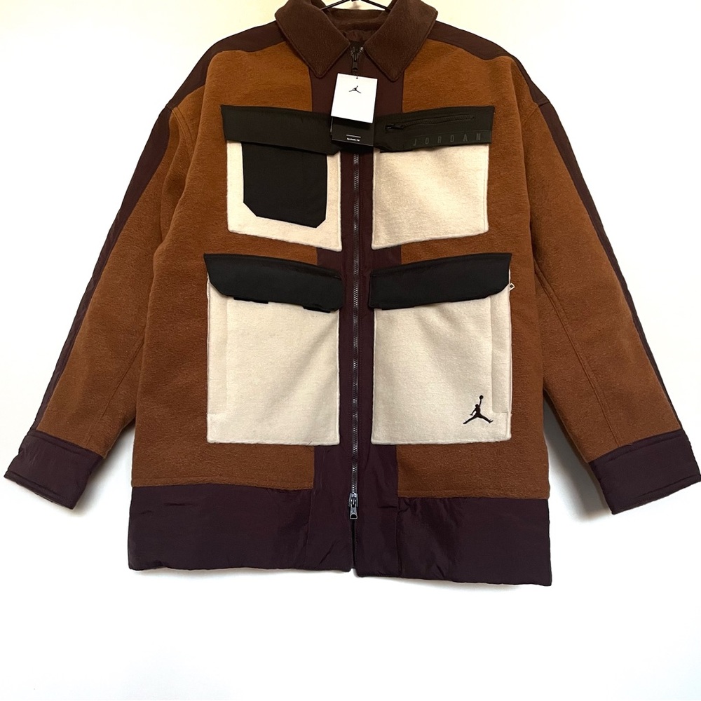 Nike Jordan Cozy Girl Jacket Women’s Size XL DJ2723-204 Oversized Fit